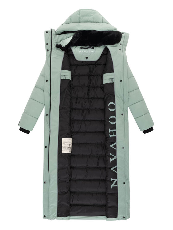 Navahoo Navahoo Kurtka zimowa Das Teil Zielony Regular Fit
