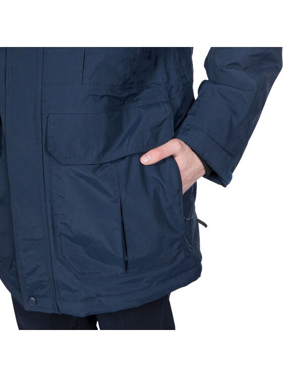 Trespass Trespass Kurtka outdoor Highland Granatowy Long Fit