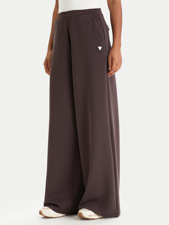 Guess Guess Spodnji del trenirke V4YB07 KCAY2 Rjava Relaxed Fit