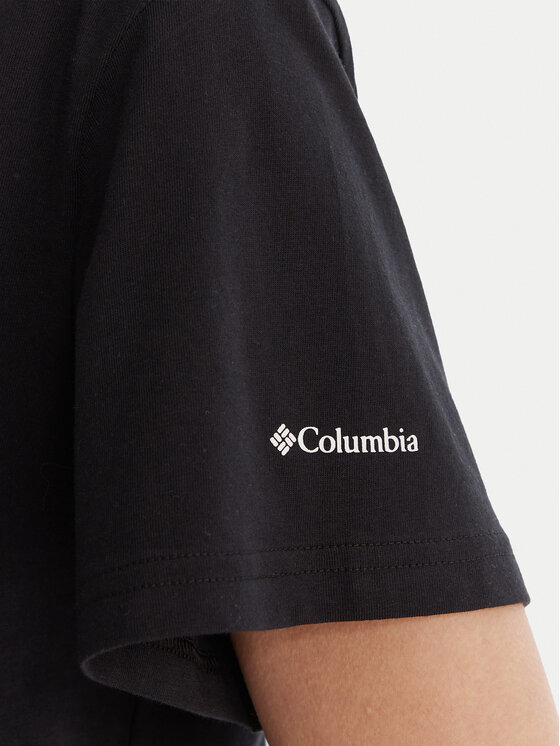 Columbia Columbia Tričko Rolling Bend™ 2119991 Čierna Regular Fit