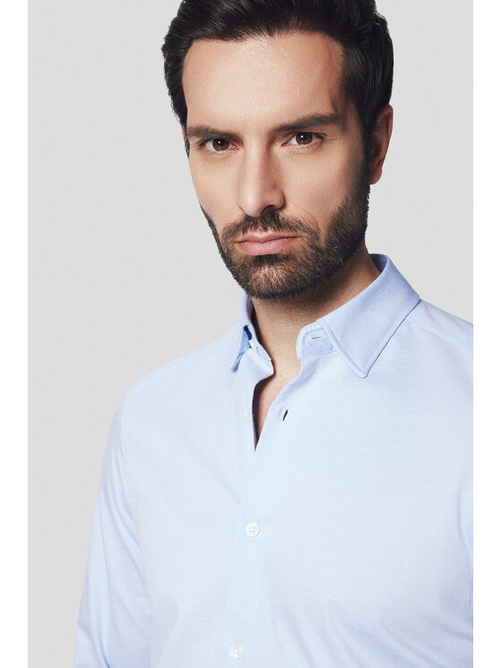 Lancerto Lancerto Koszula Lorena KO073224000007 Niebieski Slim Fit