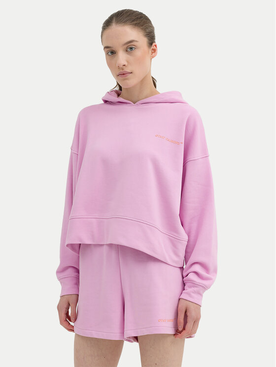 4F 4F Felpa 4FWSS24TSWSF1003 Rosa Loose Fit