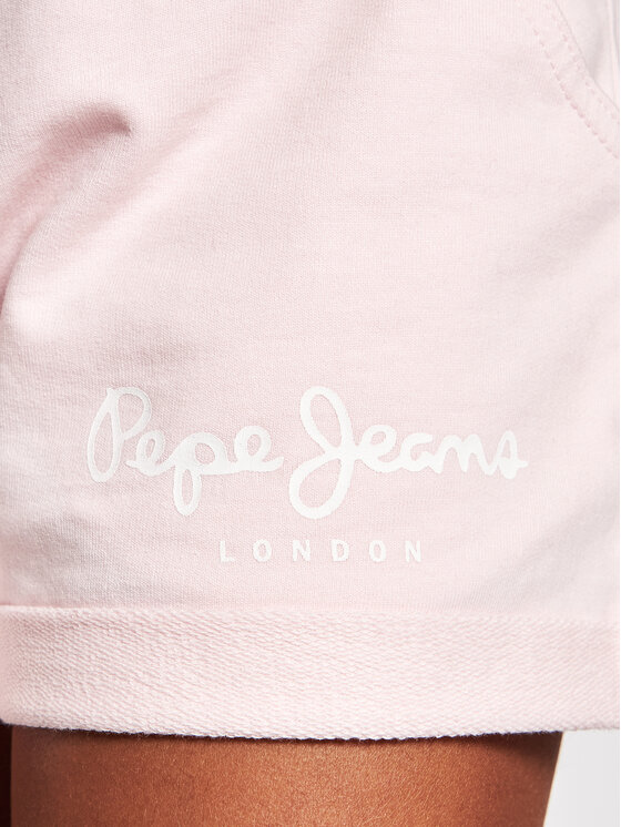 Pepe Jeans Pepe Jeans Szorty sportowe Rosemary PG800731 Różowy Regular Fit