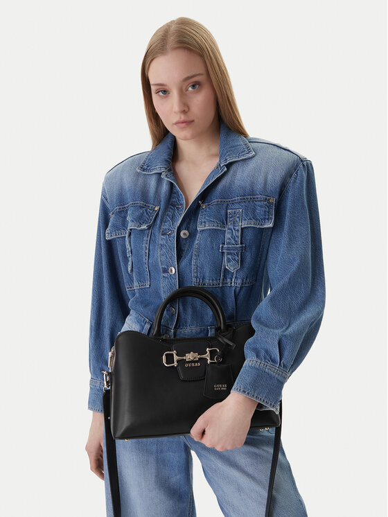 Guess Guess Geantă Janie HWVG99 10060 Negru