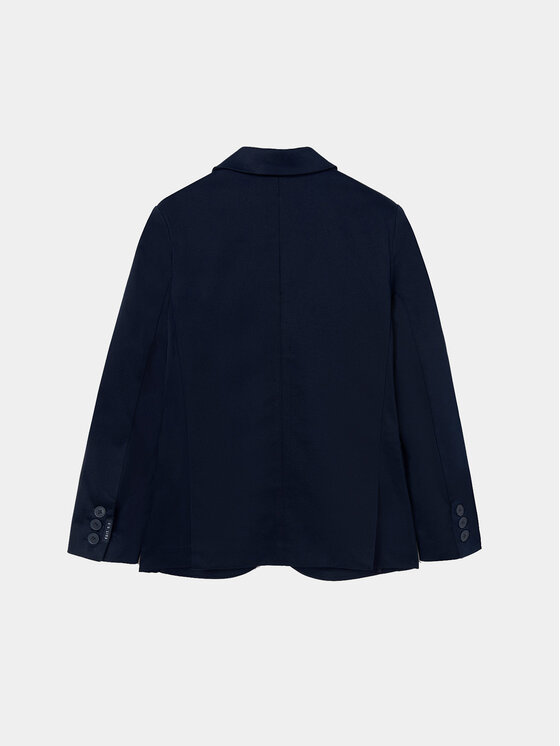 Mayoral Mayoral Marynarka 6470 Granatowy Slim Fit