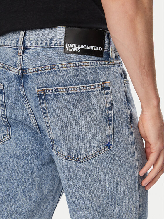Karl Lagerfeld Jeans Karl Lagerfeld Jeans Джинси B2M10136 Світло-синій Straight Leg