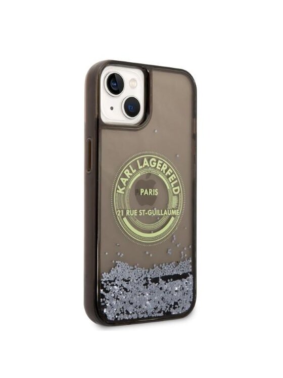 KARL LAGERFELD KARL LAGERFELD Etui na telefon iPhone 14 Plus Czarny