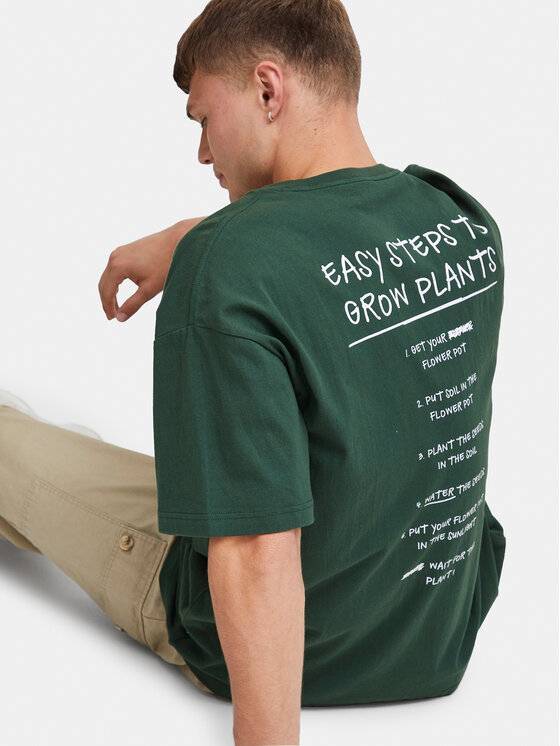 Solid Solid T-shirt 21108143 Verde Regular Fit