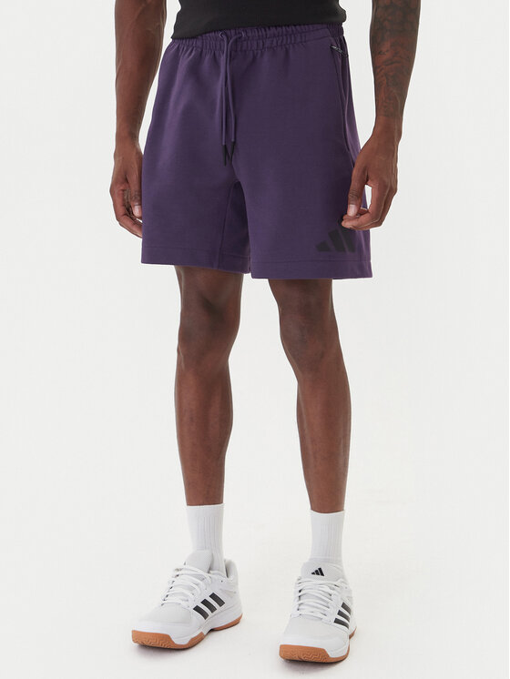 adidas adidas Sportske kratke hlače Z.N.E. JW4747 Ljubičasta Regular Fit