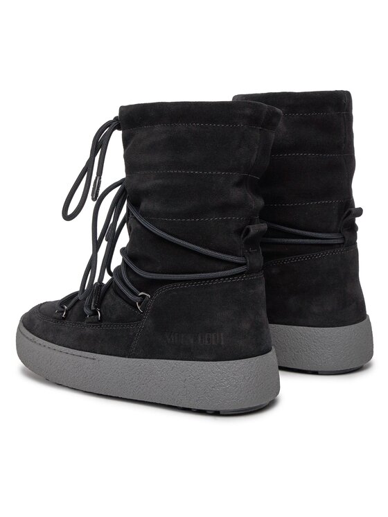 Moon Boot Moon Boot Hótaposó Ltrack Suede 24501100003 Fekete