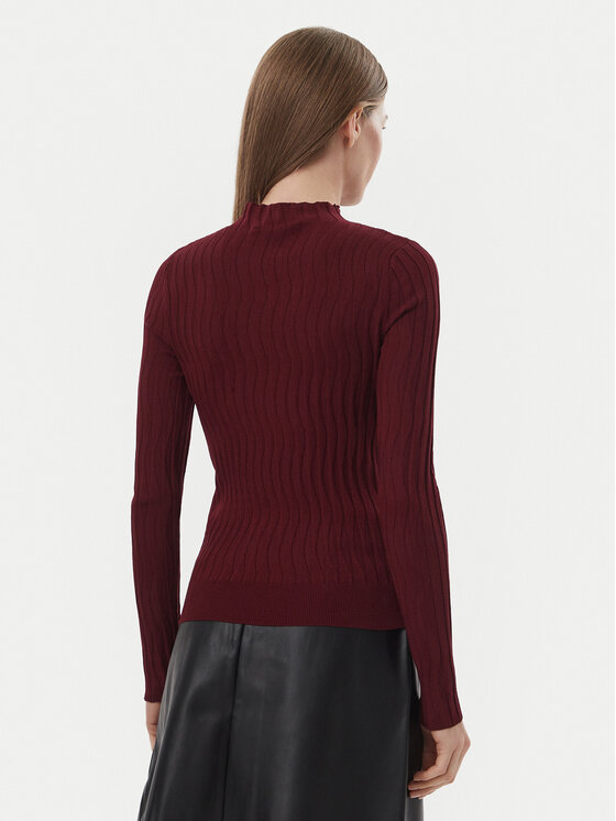 Morgan Morgan Särkpluus 252-MROYA Bordoopunane Slim Fit