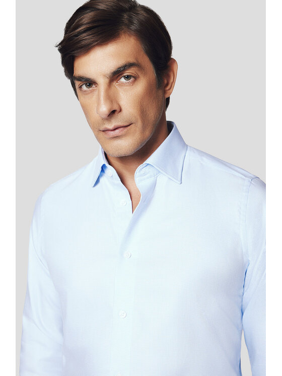 Lancerto Lancerto Koszula Thea KO073224000009 Niebieski Slim Fit