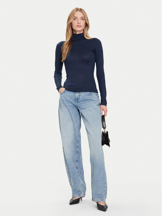 Guess Guess Гольф W4BP14 KCGM2 Голубий Slim Fit