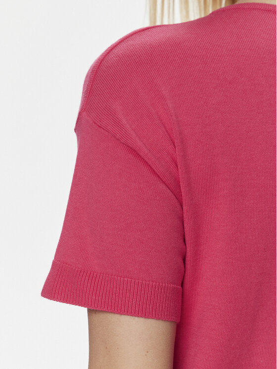 United Colors Of Benetton United Colors Of Benetton T-shirt 103CD102M Ružičasta Regular Fit