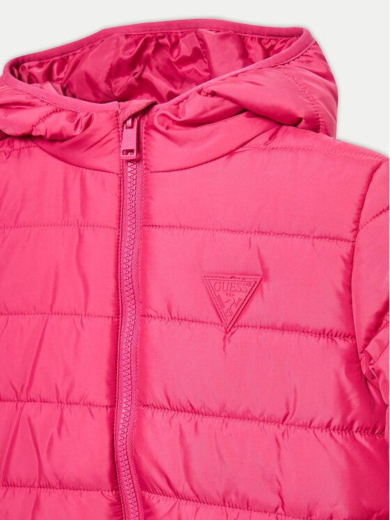 Guess Guess Пухено яке H4BJ10 WCFM0 Розов Regular Fit