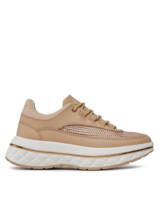 Sneakers Guess Femei, Mărimea: 35, Bej, Kyra FLPKYR PAF12
