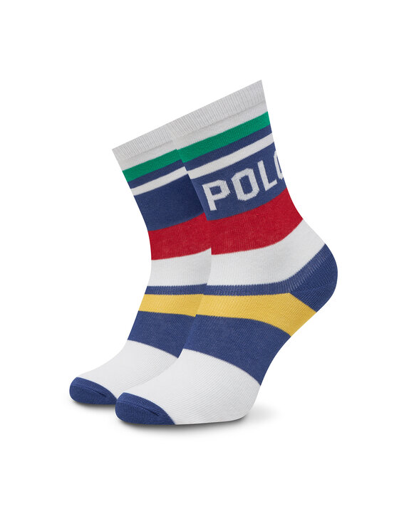 Polo Ralph Lauren Polo Ralph Lauren Kõrgete lastesokkide komplekt (3 paari) 443969088001 Värviline