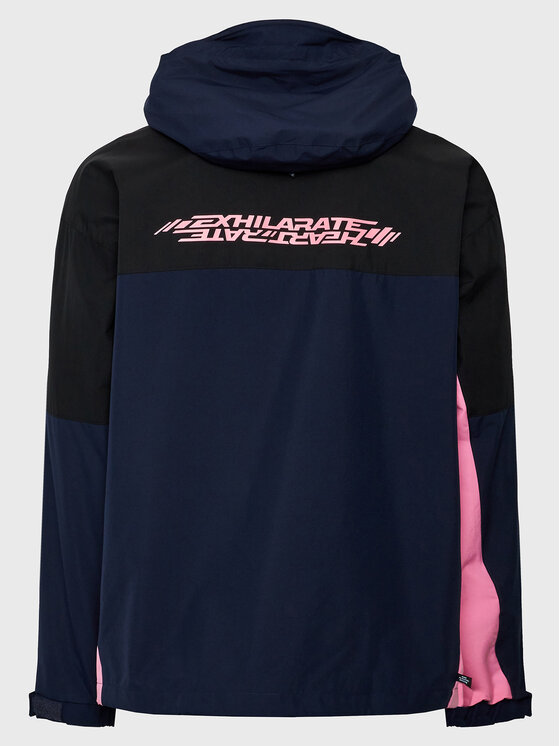 adidas adidas Übergangsjacke Adventure Ride HK4980 Dunkelblau Loose Fit