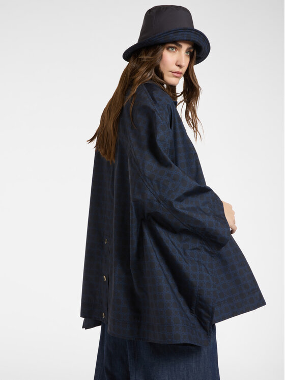 Elena Mirò Elena Mirò Cappotto invernale F004E000071N001 Blu Regular Fit