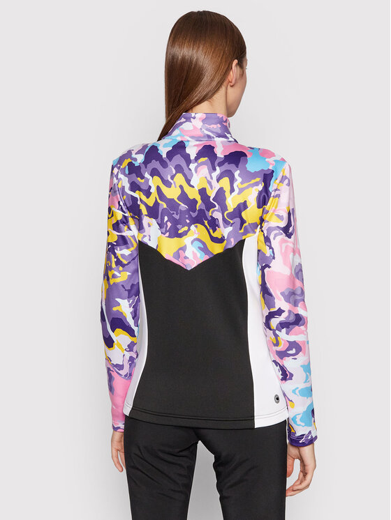 Colmar Colmar Felpa tecnica Monface 9324 9UE Nero Regular Fit