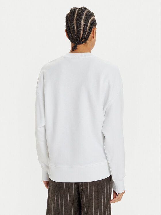 Calvin Klein Jeans Calvin Klein Jeans Μπλούζα Monologo J20J224177 Λευκό Regular Fit