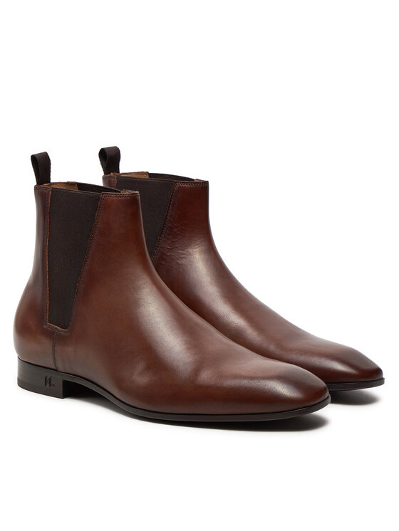 KARL LAGERFELD KARL LAGERFELD Боти тип челси KL12344 Кафяв