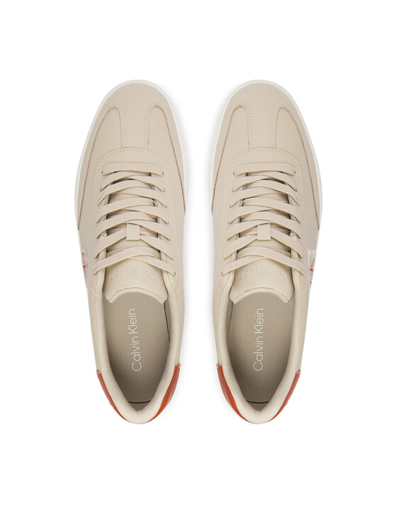 Calvin Klein Calvin Klein Sneakers Low Prof Cupsole Emb Lth HM0HM02124 Beige