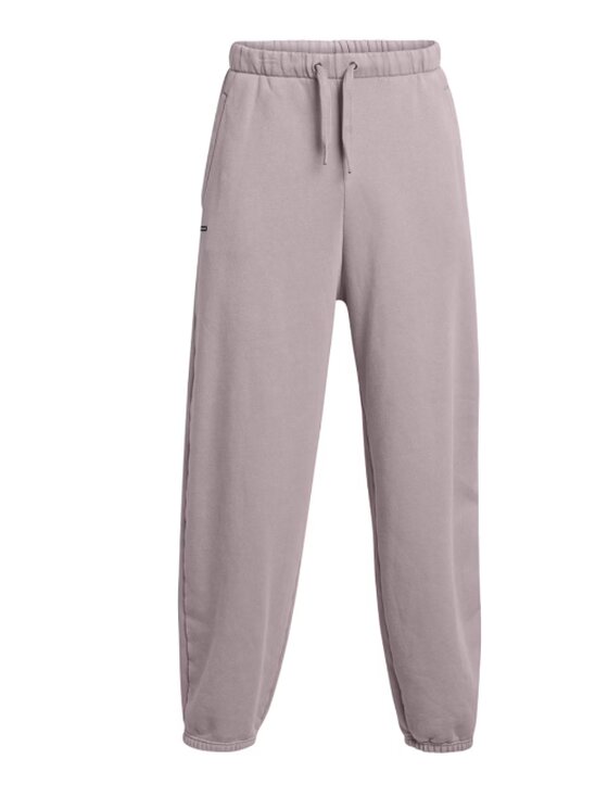 Under Armour Under Armour Spodnie dresowe Icon HWT Flece Beżowy Oversize