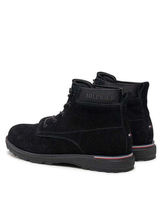 Tommy Hilfiger Tommy Hilfiger Bakancs Corporate FM0FM05147 Fekete