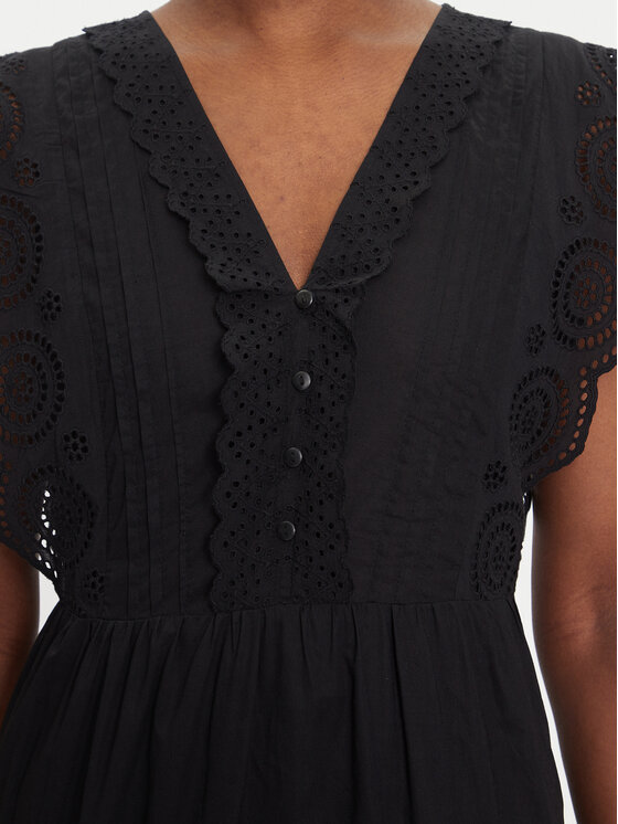 JDY JDY Φόρεμα καλοκαιρινό Sara 15350748 Μαύρο Regular Fit