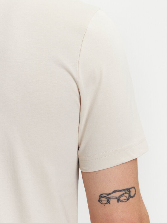 Tommy Hilfiger Tommy Hilfiger Тишърт Brand Love MW0MW40324 Бежов Regular Fit