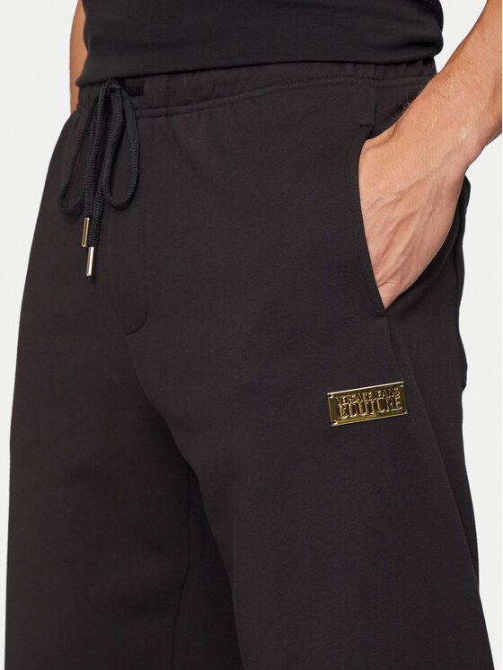 Versace Jeans Couture Versace Jeans Couture Pantaloni da tuta 77GAAT08 Nero Regular Fit
