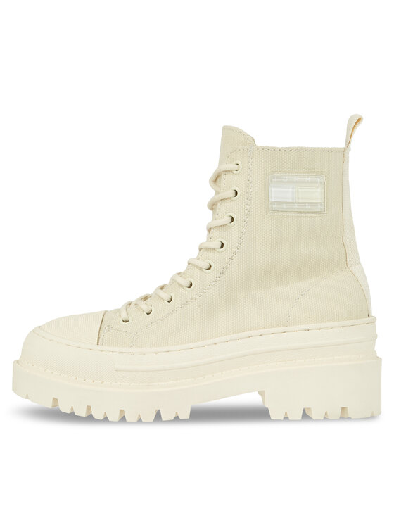 Tommy Hilfiger Tommy Hilfiger Botine Tjw Foxing Canvas Boot EN0EN02216 Bej