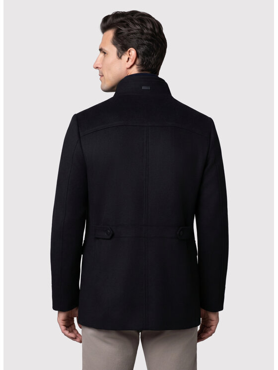 Pako Lorente Pako Lorente Płaszcz zimowy P26WF-7X-020 Czarny Straight Fit