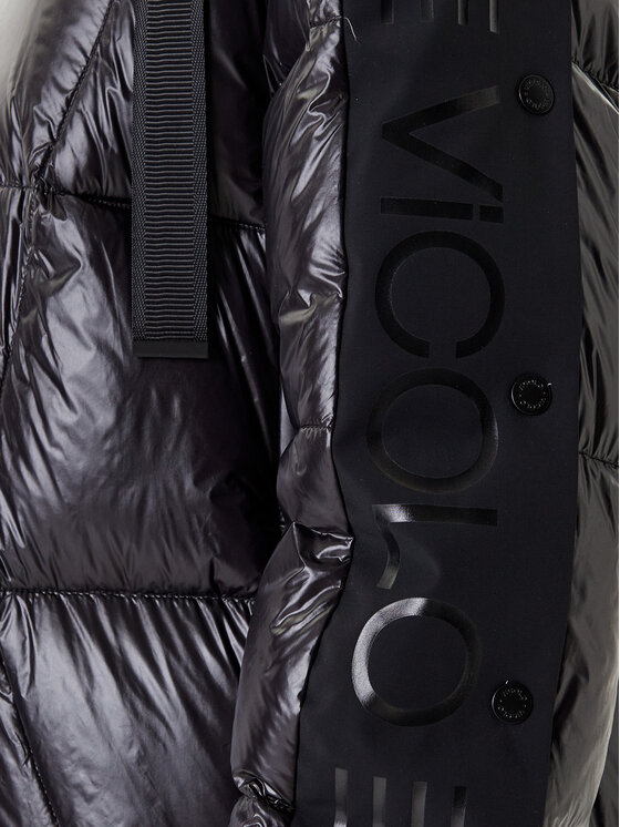 ViCOLO ViCOLO Geacă din puf TS0025 Negru Regular Fit