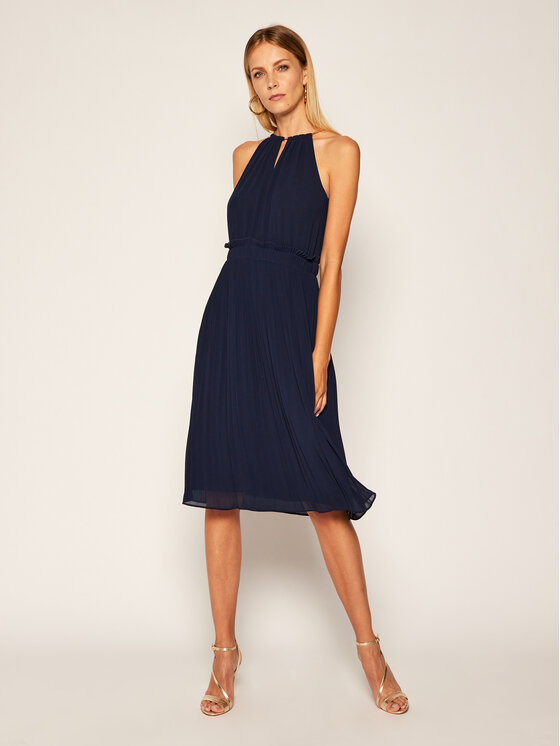 MICHAEL Michael Kors MICHAEL Michael Kors Coctailkleid Chain MB98X037R3 Dunkelblau Regular Fit