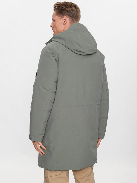 C.P. Company Winterjacke Micro-M 13CMOW167 A006355A Grün Regular  