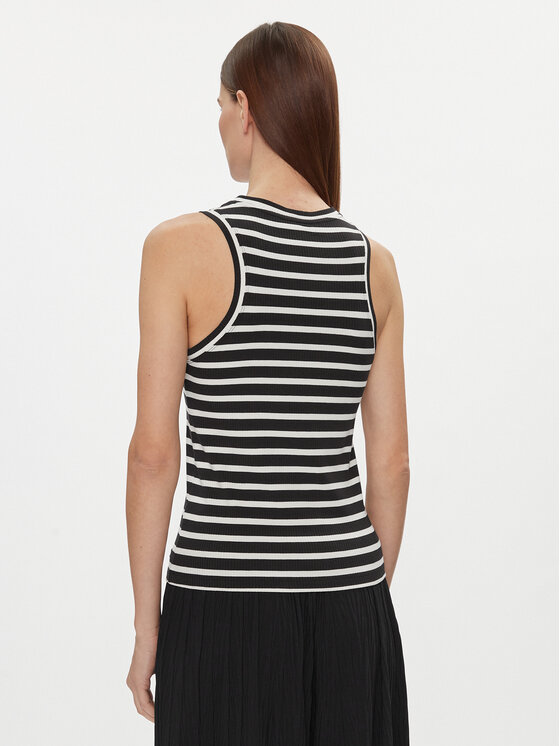Tommy Hilfiger Tommy Hilfiger Marškinėliai WW0WW40590 Juoda Slim Fit