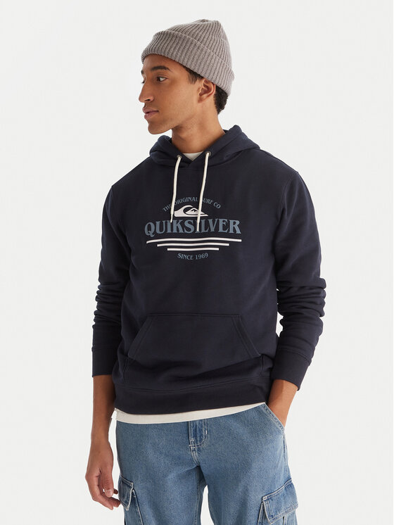 Quiksilver Quiksilver Bluză Screen Fleece Classic EQYFT05137 Bleumarin Regular Fit