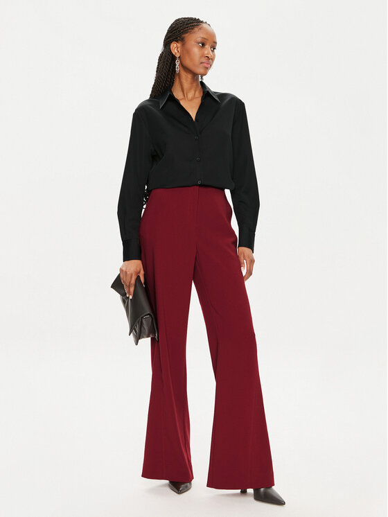 Calvin Klein Calvin Klein Košeľa K20K207584 Čierna Relaxed Fit