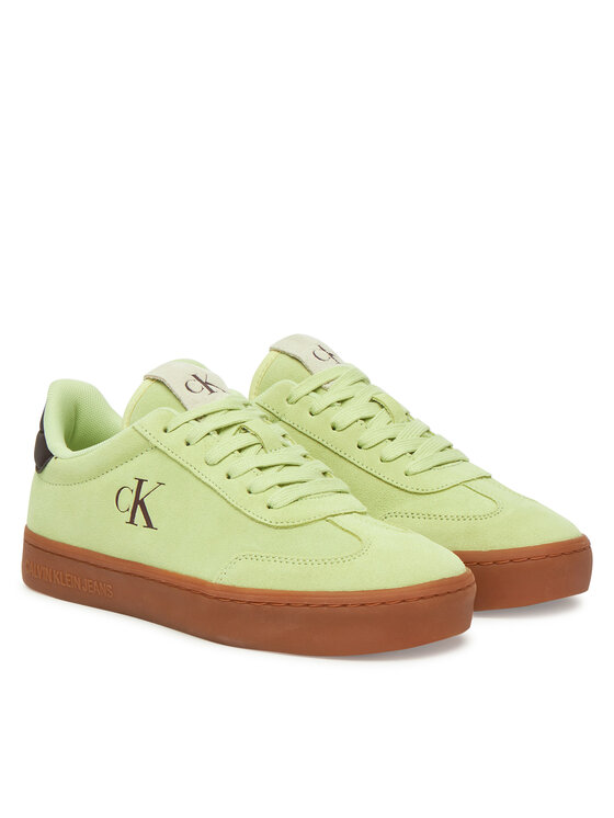 Calvin Klein Jeans Calvin Klein Jeans Sneakersy Classic Cupsole Mix In YW0YW01767 Biela