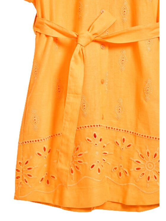 Desigual Desigual Φόρεμα καλοκαιρινό Abito avinyon Πορτοκαλί Regular Fit