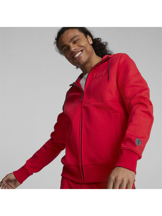 Puma Puma Bluza 535773 Czerwony Regular Fit
