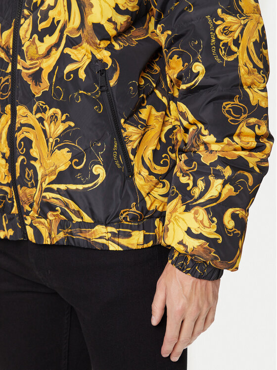 Versace Jeans Couture Versace Jeans Couture Μπουφάν πουπουλένιο 79GAUD16 CQSD3 Μαύρο Regular Fit