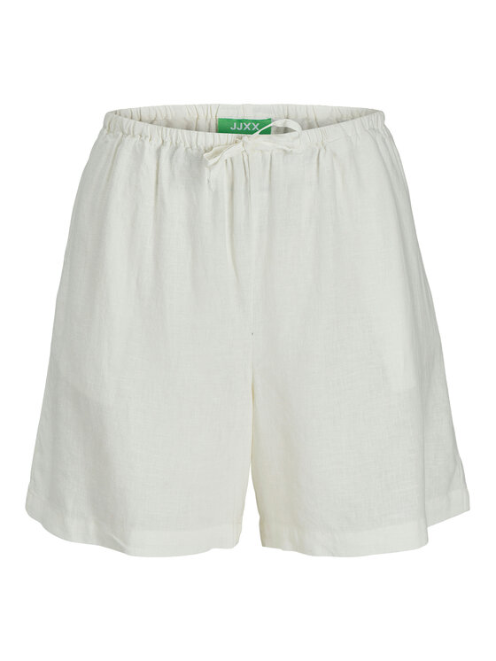 JJXX JJXX Šortky z materiálu Breeze 12269727 Bílá Relaxed Fit
