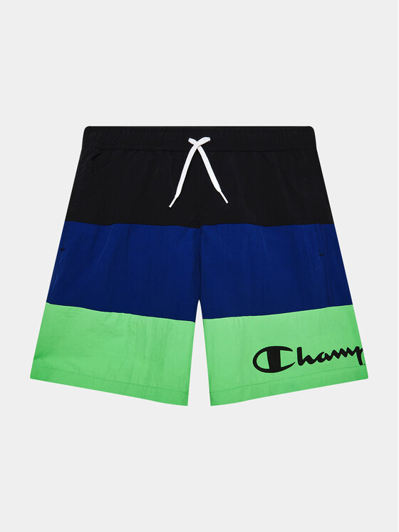 Champion Pantaloni scurți pentru înot 306395 Negru Regular Fit