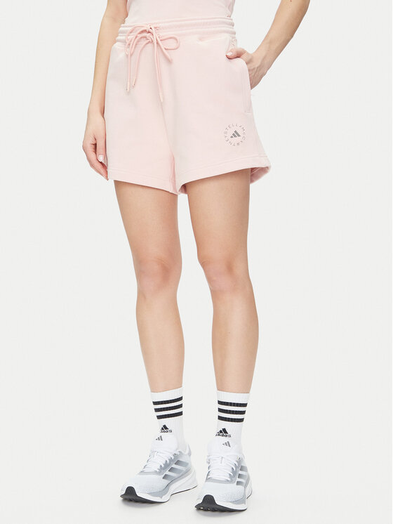 adidas by Stella McCartney adidas by Stella McCartney Sportovní kraťasy True Casuals JI5060 Růžová Loose Fit