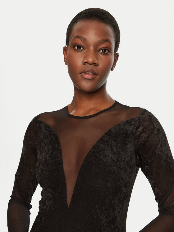 Haveone Haveone Abendkleid AMA-M105 Schwarz Slim Fit