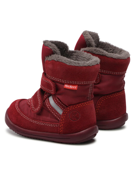 Kickers Stivali Kimbak 878581 10 M Bordeaux Modivo