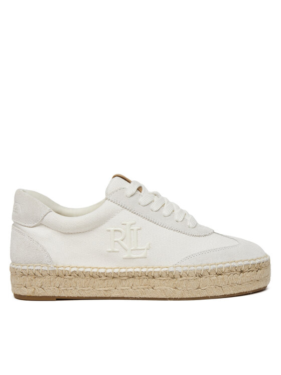 Espadrile LAUREN RALPH LAUREN Luize 802959230001 Alb